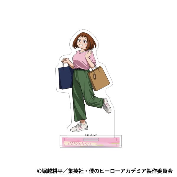 僕のヒーローアカデミア アクリルスタンド 麗日お茶子 ご当地 ("My Hero Academia" Acrylic Stand Uraraka Ochaco Local Area)