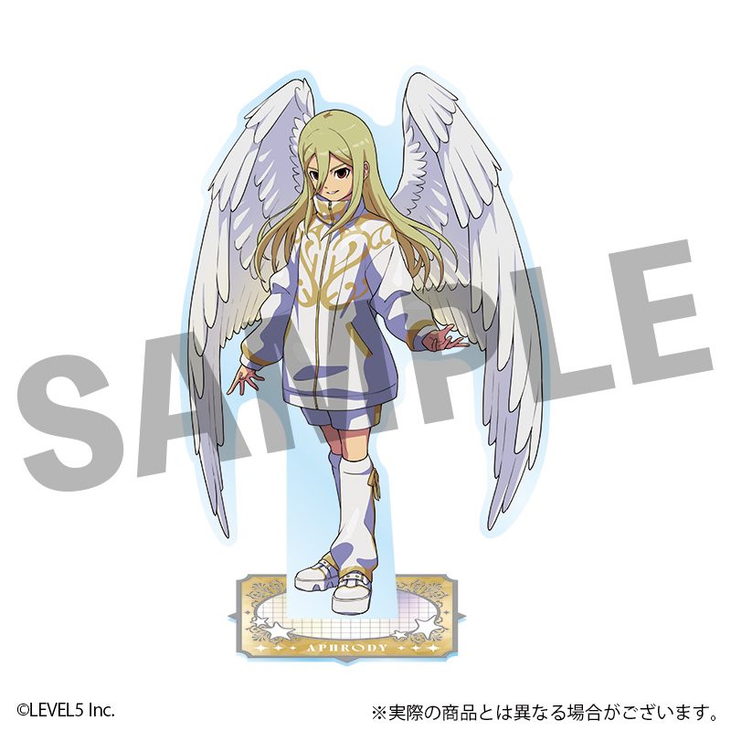 イナズマイレブン 英雄たちのヴィクトリーロード アクリルスタンド アフロディ 天使Ver. ("Inazuma Eleven: Victory Road" Acrylic Stand Aphrodi Angel Ver.)