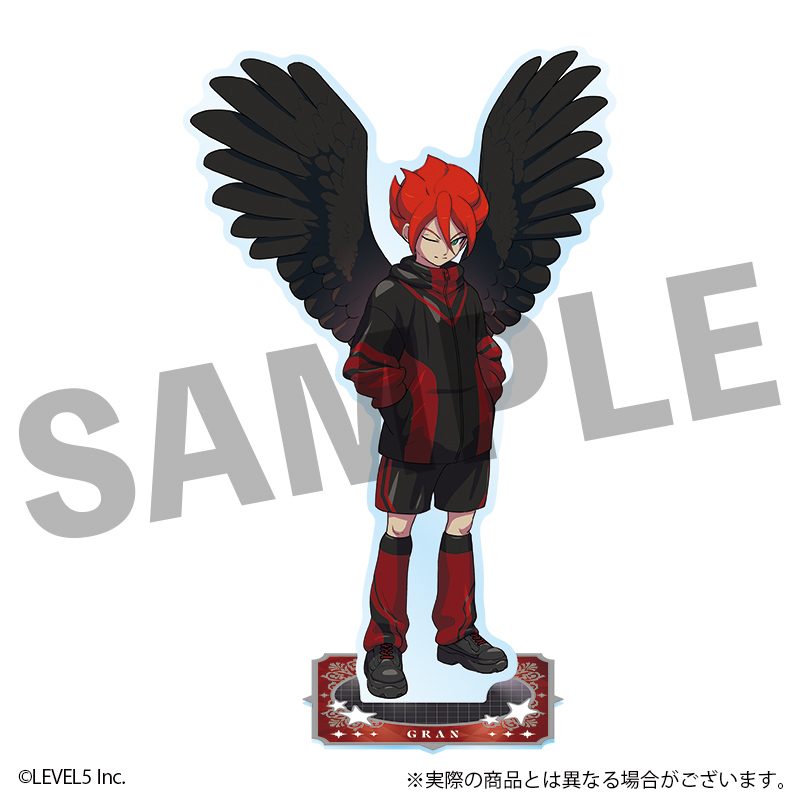 イナズマイレブン 英雄たちのヴィクトリーロード アクリルスタンド グラン 悪魔Ver. ("Inazuma Eleven: Victory Road" Acrylic Stand Gran Devil Ver.)