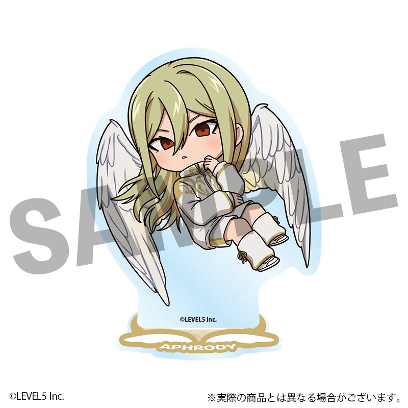 イナズマイレブン 英雄たちのヴィクトリーロード ミニキャラアクリルスタンド アフロディ 天使Ver. ("Inazuma Eleven: Victory Road" Mini Character Acrylic Stand Aphrodi Angel Ver.)