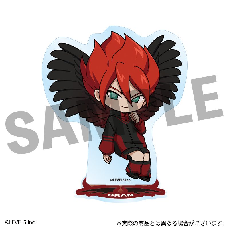 イナズマイレブン 英雄たちのヴィクトリーロード ミニキャラアクリルスタンド グラン 悪魔Ver. ("Inazuma Eleven: Victory Road" Mini Character Acrylic Stand Gran Devil Ver.)