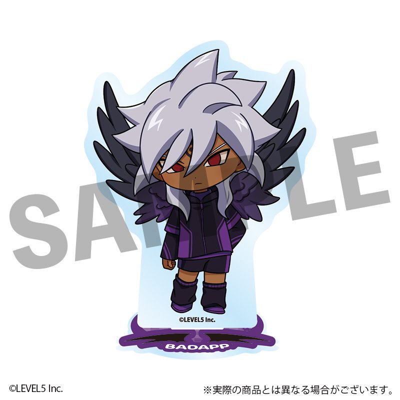 イナズマイレブン 英雄たちのヴィクトリーロード ミニキャラアクリルスタンド バダップ・スリード 悪魔Ver. ("Inazuma Eleven: Victory Road" Mini Character Acrylic Stand Baddap Sleed Devil Ver.)