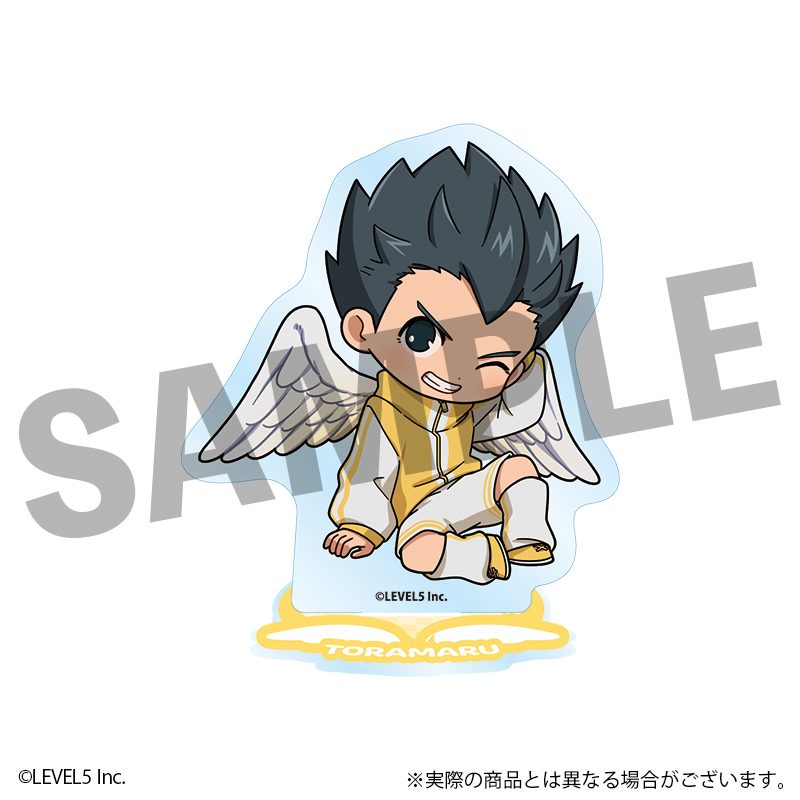 イナズマイレブン 英雄たちのヴィクトリーロード ミニキャラアクリルスタンド 宇都宮虎丸 天使Ver. ("Inazuma Eleven: Victory Road" Mini Character Acrylic Stand Utsunomiya Toramaru Angel Ver.)