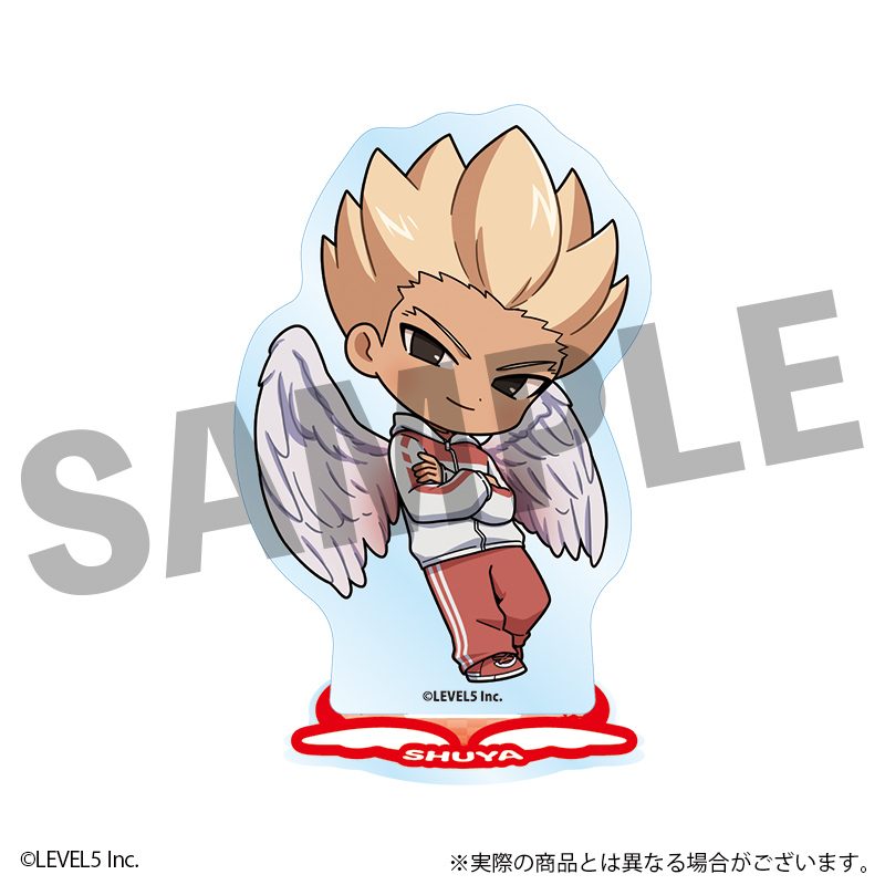 イナズマイレブン 英雄たちのヴィクトリーロード ミニキャラアクリルスタンド 豪炎寺修也 天使Ver. ("Inazuma Eleven: Victory Road" Mini Character Acrylic Stand Goenji Shuya Angel Ver.)