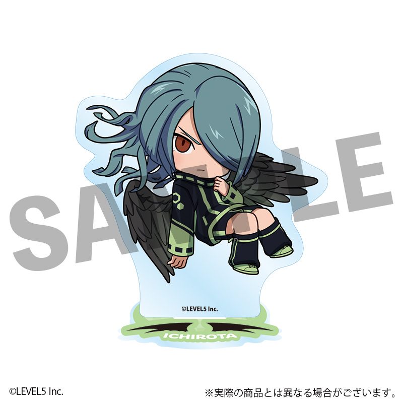 イナズマイレブン 英雄たちのヴィクトリーロード ミニキャラアクリルスタンド 風丸一郎太 悪魔Ver. ("Inazuma Eleven: Victory Road" Mini Character Acrylic Stand Kazemaru Ichirota Devil Ver.)