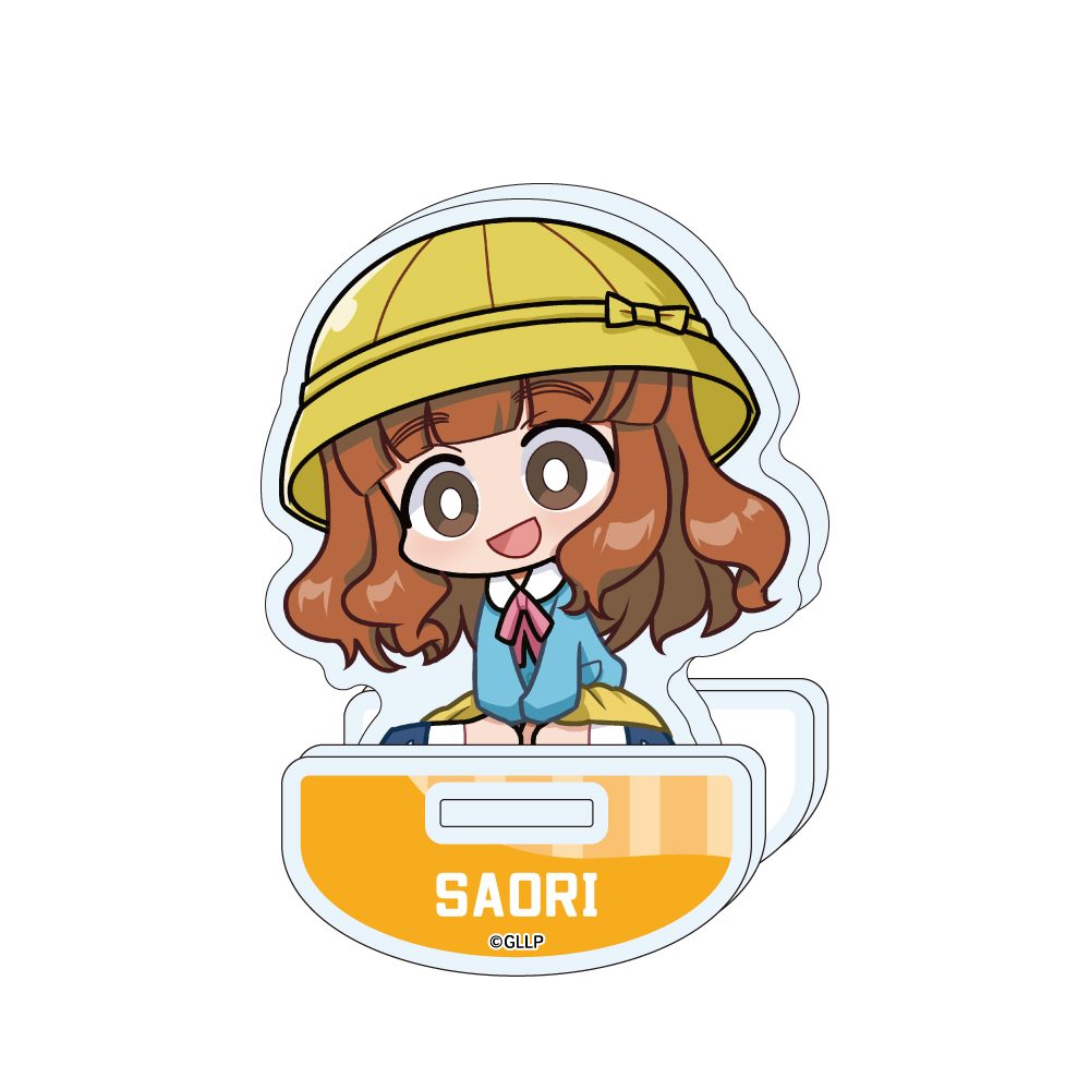 ガールズ&パンツァー もっとらぶらぶ作戦です! MD ゆらゆらアクリルスタンド 武部沙織 ("GIRLS und PANZER: Motto Love Love Sakusen Desu!" MD Yurayura Acrylic Stand Takebe Saori)