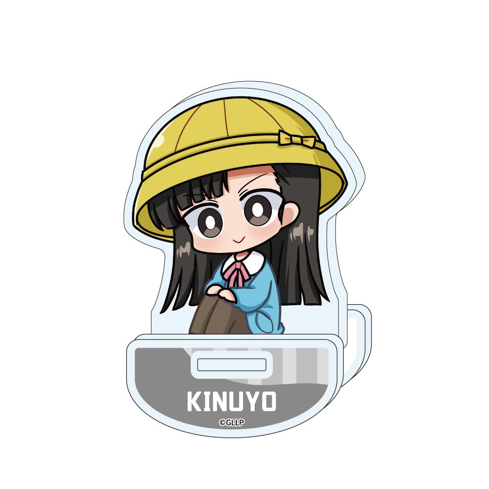 ガールズ&パンツァー もっとらぶらぶ作戦です! MD ゆらゆらアクリルスタンド 西絹代 ("GIRLS und PANZER: Motto Love Love Sakusen Desu!" MD Yurayura Acrylic Stand Nishi Kinuyo)