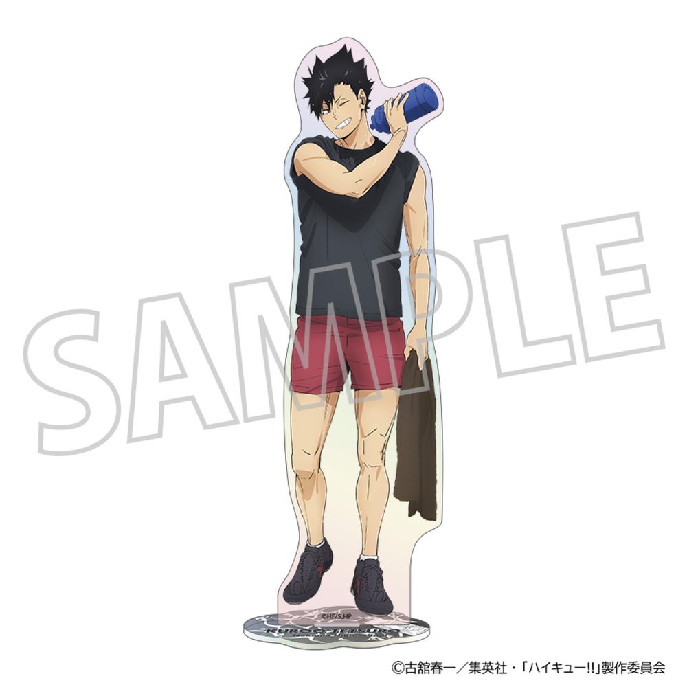 ハイキュー!! オーロラアクリルスタンド 黒尾鉄朗 クールダウンフェア ("Haikyu!!" Aurora Acrylic Stand Kuroo Tetsuro Cool Down Fair)