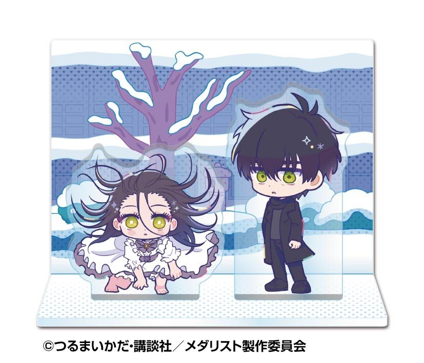 メダリスト ジオラマアクリルスタンド 4 狼嵜光&夜鷹純 ("Medalist" Diorama Acrylic Stand 4 Kamisaki Hikaru & Yodaka Jun)