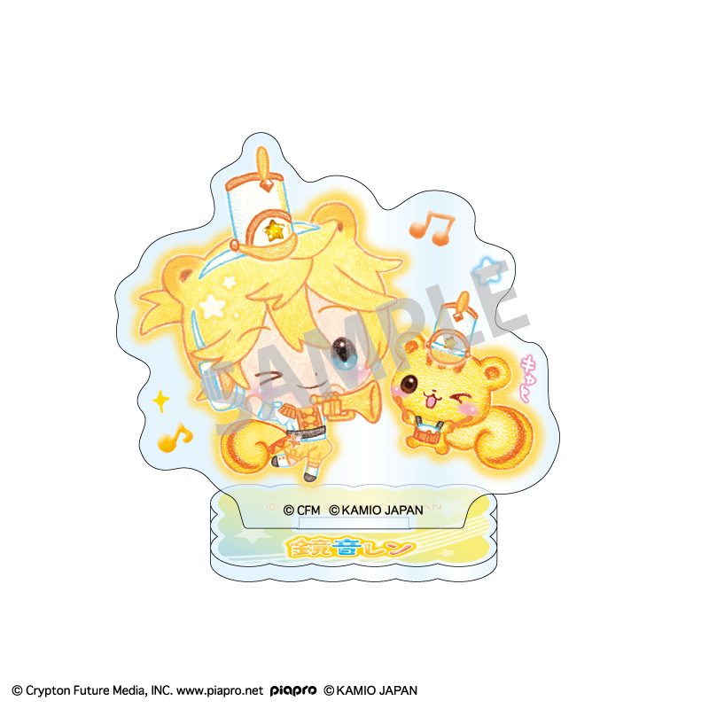 初音ミク×Happy March ミニアクリルスタンド 鏡音レン (Hatsune Miku x Happy March Mini Acrylic Stand Kagamine Len)