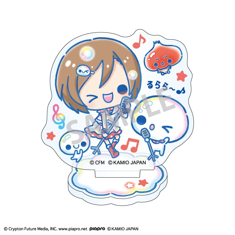 初音ミク×ぷくぷくあわわちゃん ミニアクリルスタンド MEIKO (Hatsune Miku x Popping Awawa chan Mini Acrylic Stand MEIKO)