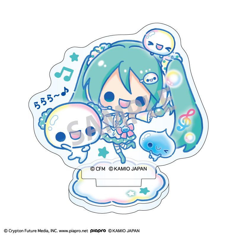 初音ミク×ぷくぷくあわわちゃん ミニアクリルスタンド 初音ミク (Hatsune Miku x Popping Awawa chan Mini Acrylic Stand Hatsune Miku)
