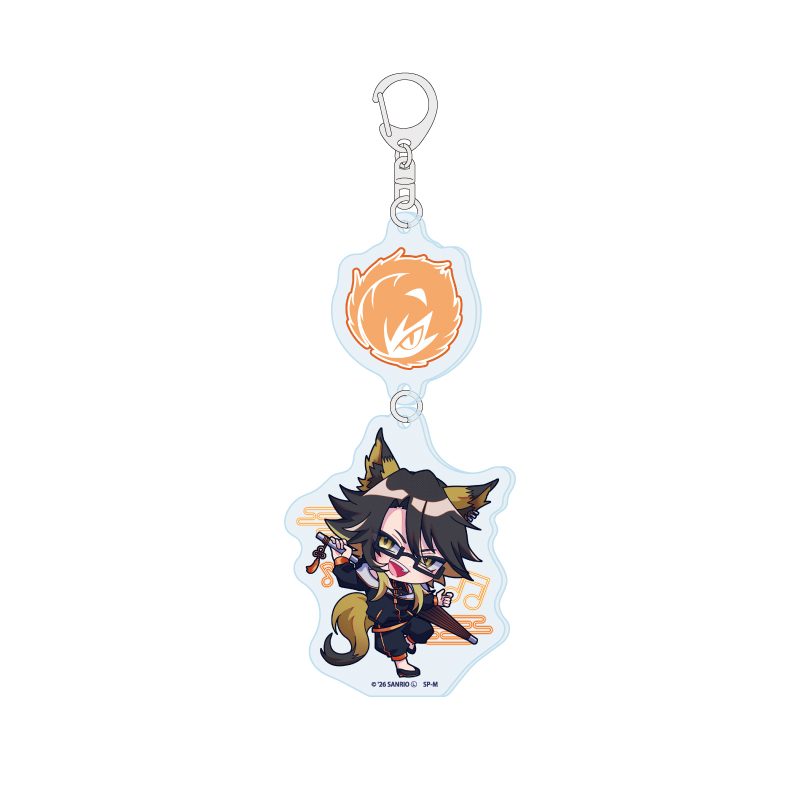 連結アクリルキーホルダー SHOW BY ROCK!! 14 ヤイバ(ミニキャライラスト) (Linked Acrylic Key Chain "Show by Rock!!" 14 Yaiba (Mini Character Illustration))