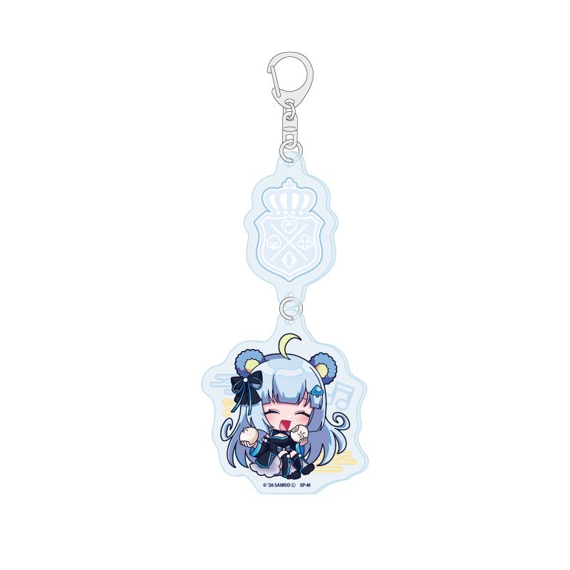 連結アクリルキーホルダー SHOW BY ROCK!! 16 ツキノ(ミニキャライラスト) (Linked Acrylic Key Chain "Show by Rock!!" 16 Tsukino (Mini Character Illustration))