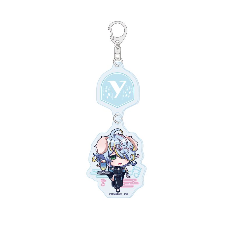 連結アクリルキーホルダー SHOW BY ROCK!! 20 ウララギ(ミニキャライラスト) (Linked Acrylic Key Chain "Show by Rock!!" 20 Uraragi (Mini Character Illustration))