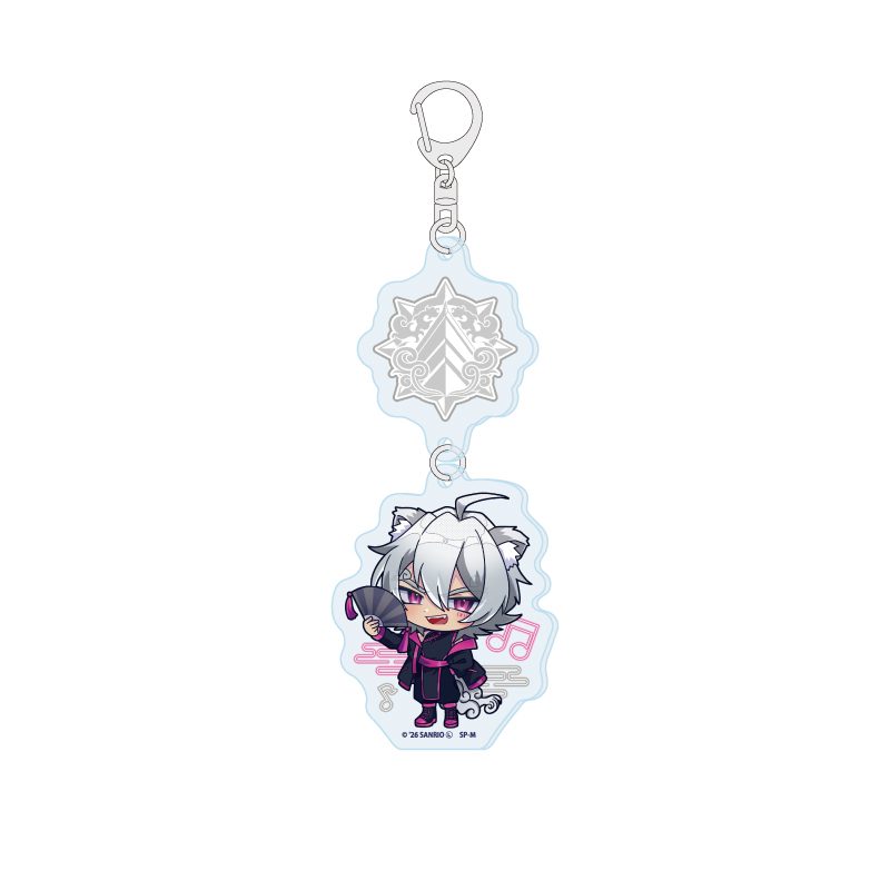 連結アクリルキーホルダー SHOW BY ROCK!! 23 919(ミニキャライラスト) (Linked Acrylic Key Chain "Show by Rock!!" 23 919 (Mini Character Illustration))