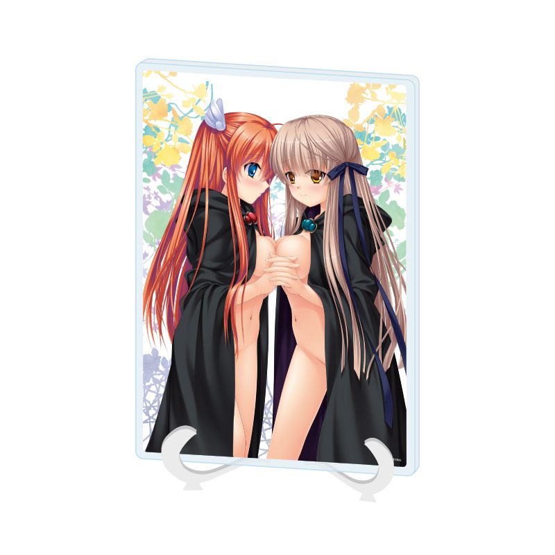アクリルアートボード A5サイズ Rewrite 01 ちはや&朱音(公式イラスト) (Acrylic Art Board A5 Size "Rewrite" 01 Chihaya & Akane (Official Illustration))