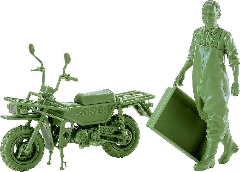 PLAMAX MF-104 Rider's portrait Honda MOTRA グリーン (PLAMAX MF-104 Rider's portrait Honda MOTRA Green)