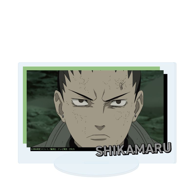 アクリルスタンド NARUTO-ナルト- 疾風伝 81 奈良シカマル(場面写イラスト) (Acrylic Stand "NARUTO -Shippuden-" 81 Nara Shikamaru (Scenes Illustration))