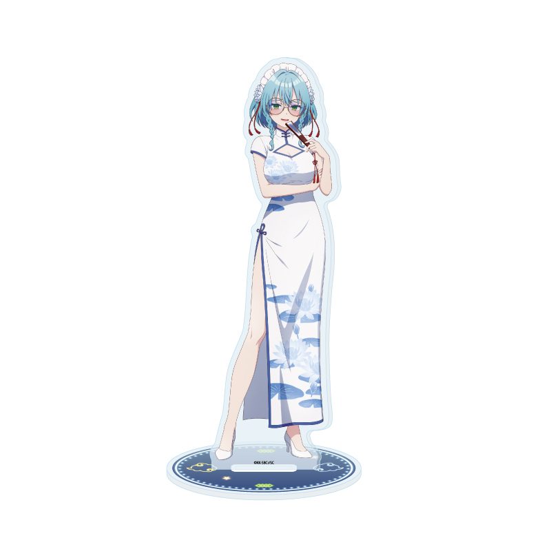 アクリルスタンド ひきこまり吸血姫の悶々 08 ヴィルヘイズ 中華メイドVer.(描き下ろしイラスト) (Acrylic Stand "The Vexations of a Shut-In Vampire Princess" 08 Villhaze Chinese Maid Ver. (Original Illustration))