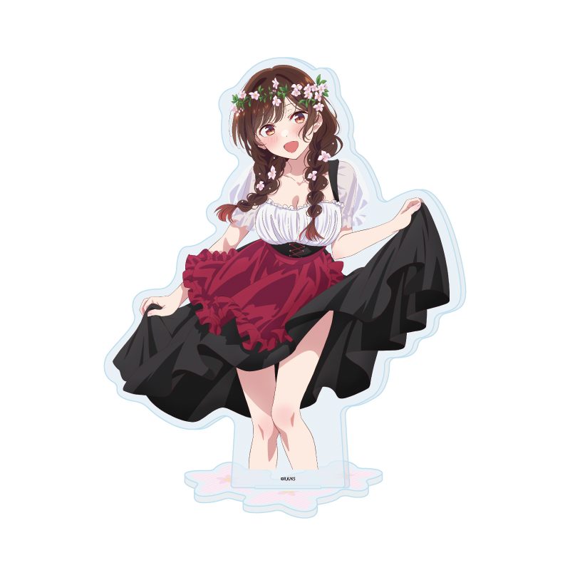 アクリルスタンド 彼女、お借りします 42 水原千鶴(公式イラスト) (Acrylic Stand "Rent-A-Girlfriend" 42 Mizuhara Chizuru (Official Illustration))