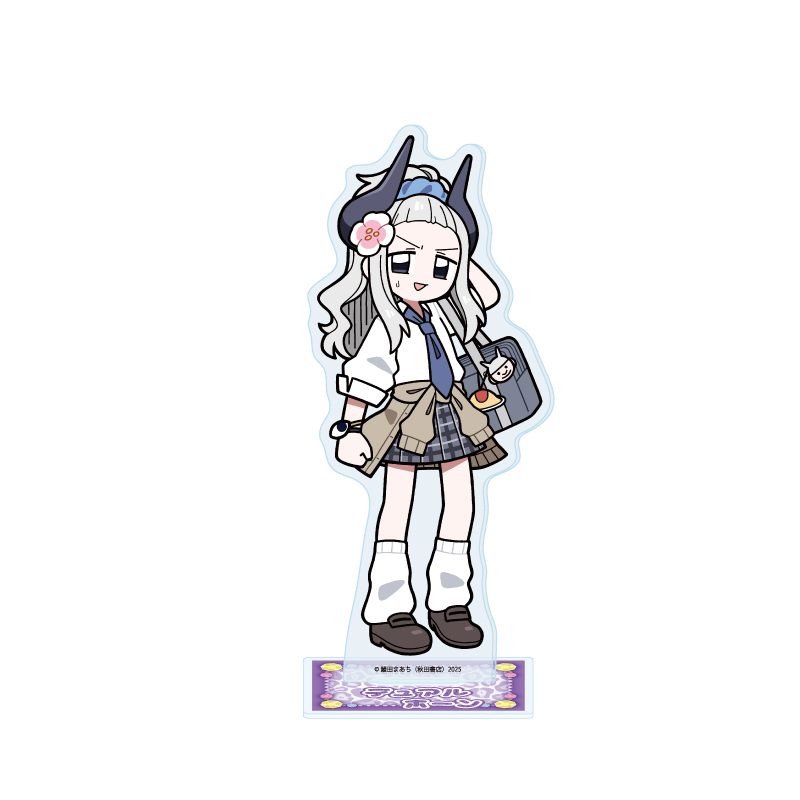 アクリルスタンド 秘密法人デスメイカー 01 デュアルホーン 平成ギャルVer.(描き下ろしイラスト) (Acrylic Stand "Himitsu Houjin Deathmaker" 01 Dual Horn Heisei Gal Ver. (Original Illustration))