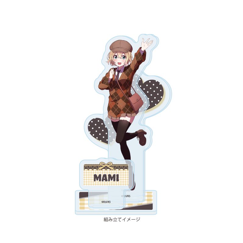 アクリルスタンドプレート 彼女、お借りします 15 七海麻美 デートVer.(描き下ろしイラスト) (Acrylic Stand Plate "Rent-A-Girlfriend" 15 Nanami Mami Date Ver. (Original Illustration))