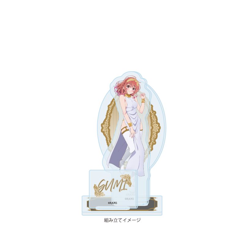 アクリルスタンドプレート 彼女、お借りします 31 桜沢墨 女神Ver.(描き下ろしイラスト) (Acrylic Stand Plate "Rent-A-Girlfriend" 31 Sakurasawa Sumi Goddess Ver. (Original Illustration))