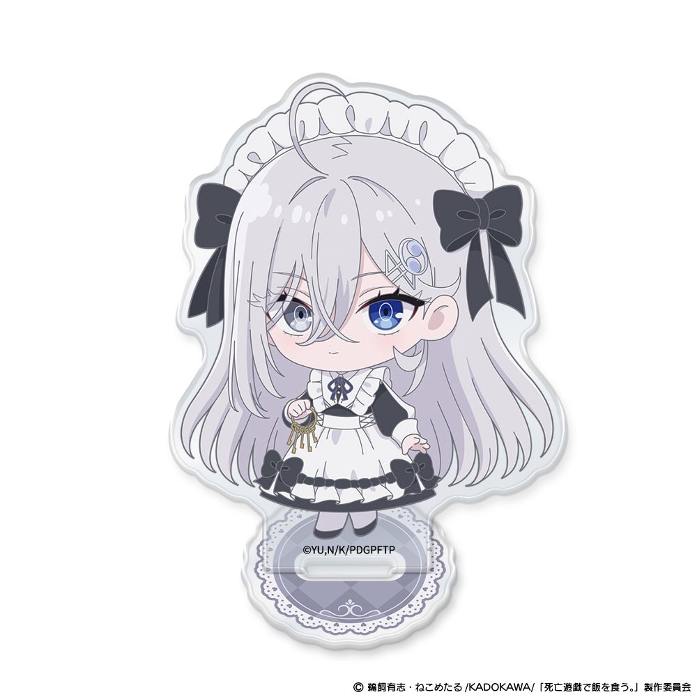 死亡遊戯で飯を食う。 ミニキャラアクリルキャラスタンド 幽鬼 GHOST HOUSE Ver. ("Playing Death Games to Put Food on the Table" Mini Character Acrylic Chara Stand Yuki Ghost House Ver.)