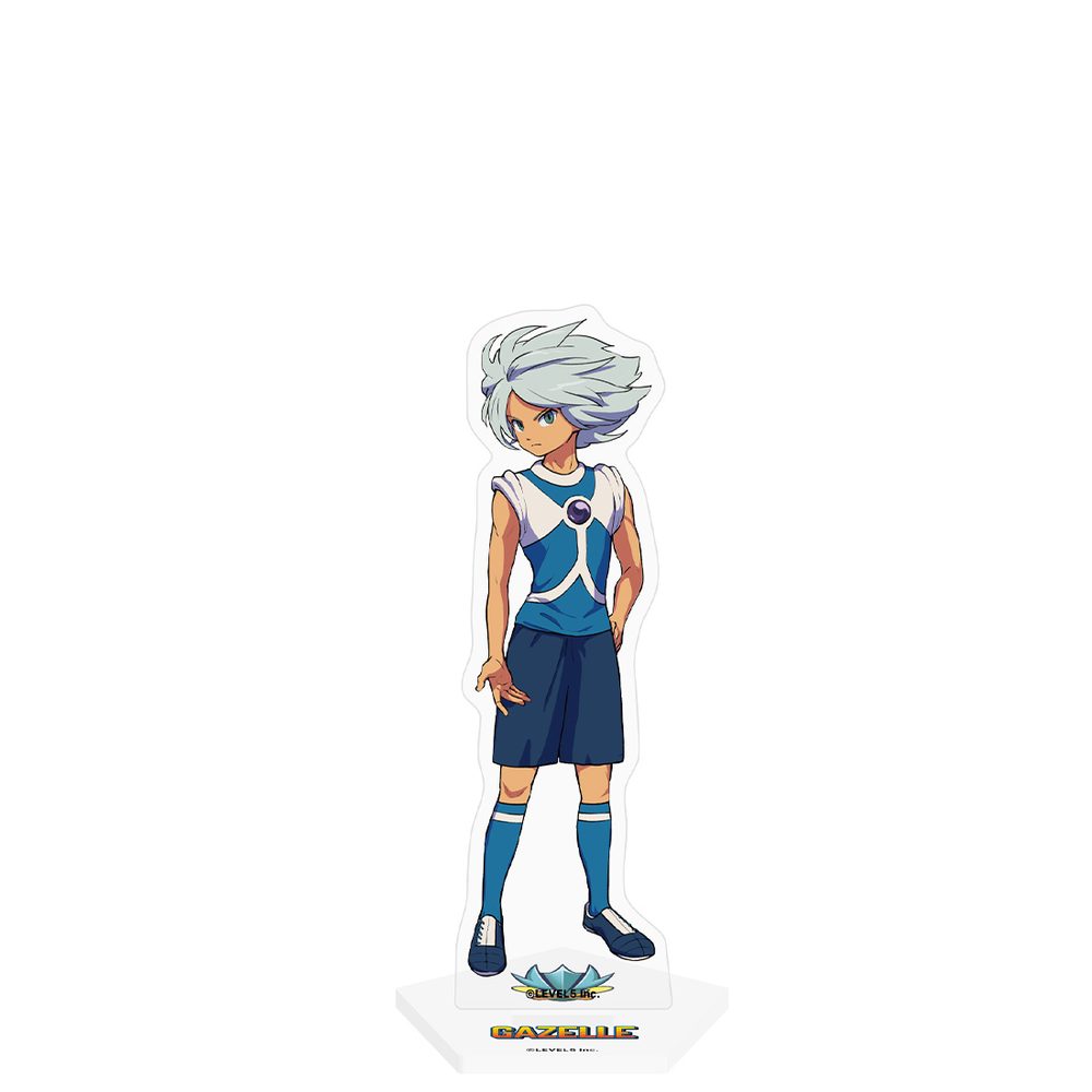 イナズマイレブン 英雄たちのヴィクトリーロード キャラクターアクリルスタンド ガゼル ("Inazuma Eleven: Victory Road" Character Acrylic Stand Gazelle)
