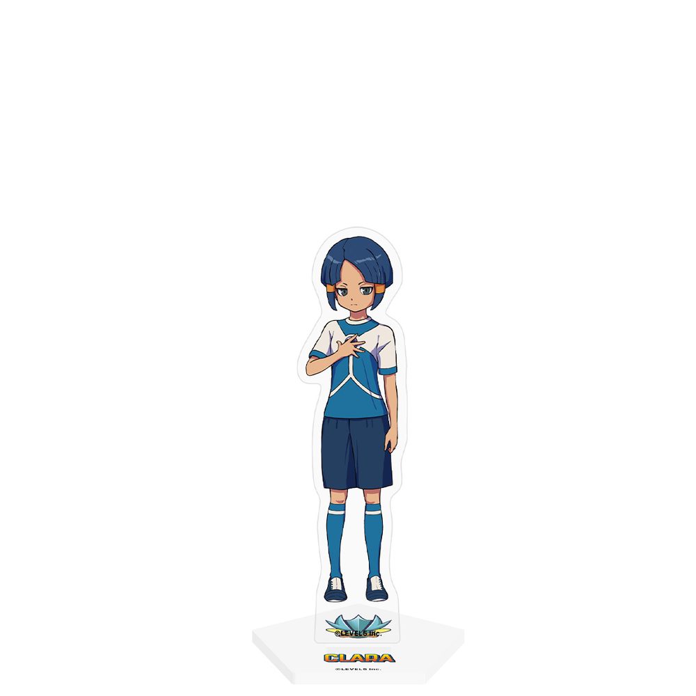 イナズマイレブン 英雄たちのヴィクトリーロード キャラクターアクリルスタンド クララ ("Inazuma Eleven: Victory Road" Character Acrylic Stand Clara)