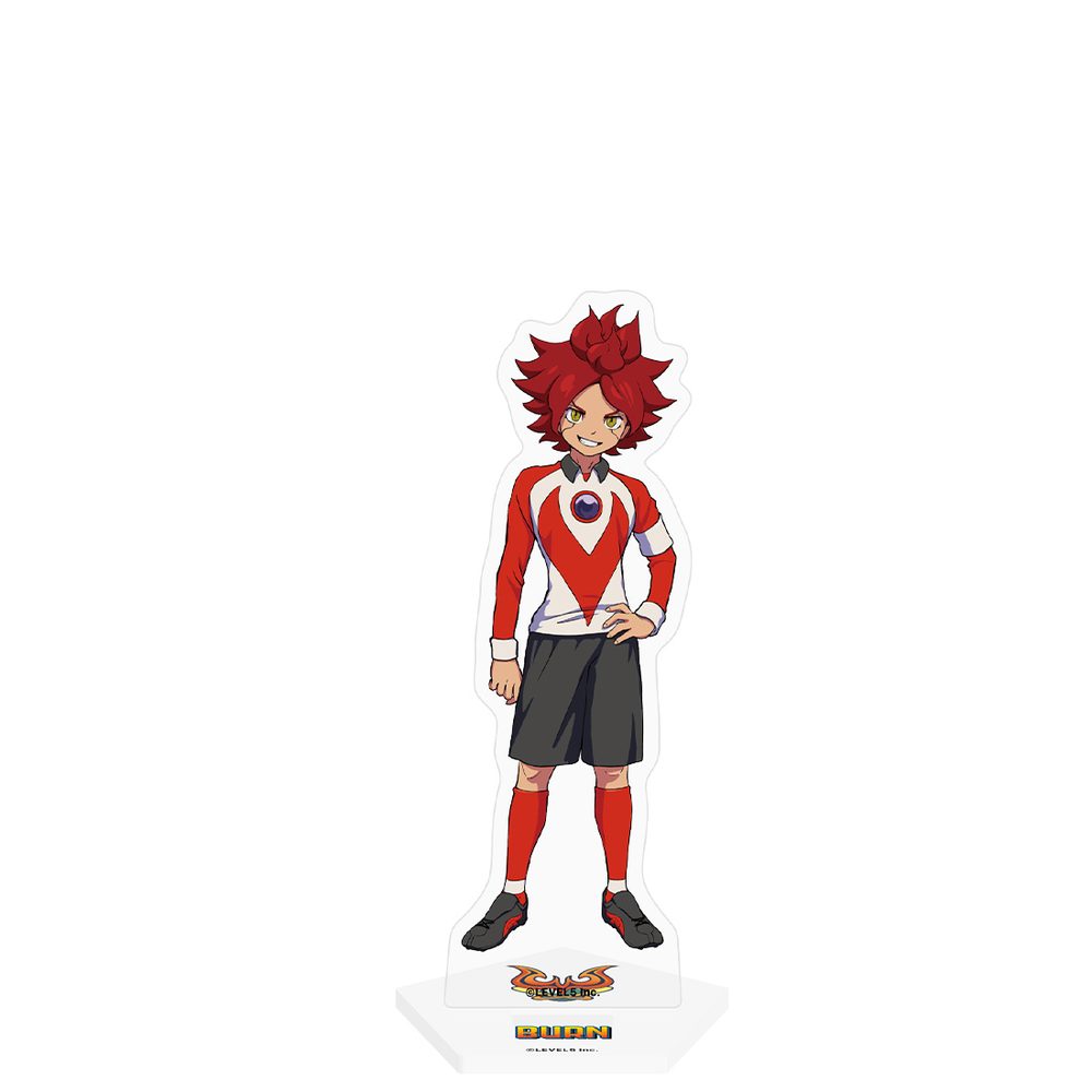 イナズマイレブン 英雄たちのヴィクトリーロード キャラクターアクリルスタンド バーン ("Inazuma Eleven: Victory Road" Character Acrylic Stand Burn)