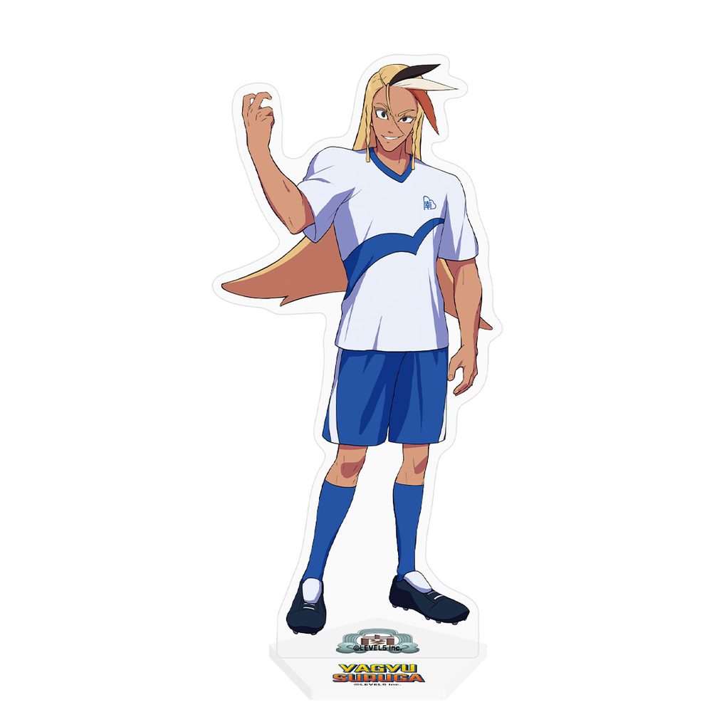 イナズマイレブン 英雄たちのヴィクトリーロード キャラクターアクリルスタンド 柳生駿河(南雲原中ユニフォーム) ("Inazuma Eleven: Victory Road" Character Acrylic Stand Yagyu Suruga (Nagumohara Junior High School Uniform))