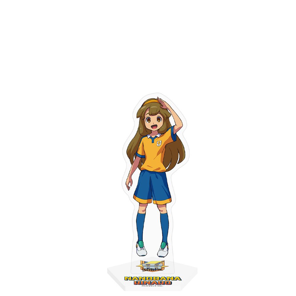 イナズマイレブン 英雄たちのヴィクトリーロード キャラクターアクリルスタンド 菜花黄名子 ("Inazuma Eleven: Victory Road" Character Acrylic Stand Nanobana Kinako)