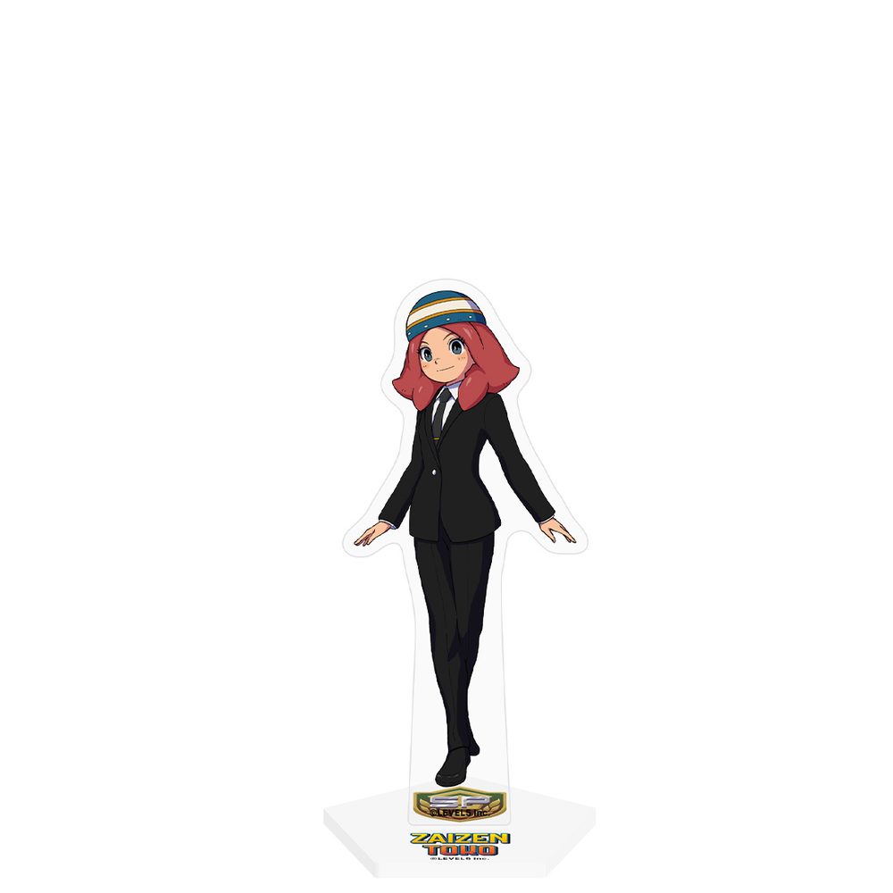 イナズマイレブン 英雄たちのヴィクトリーロード キャラクターアクリルスタンド 財前塔子 ("Inazuma Eleven: Victory Road" Character Acrylic Stand Zaizen Touko)