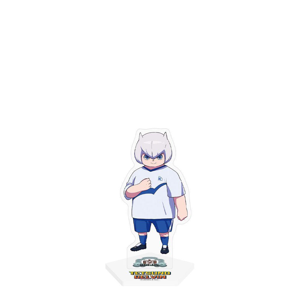 イナズマイレブン 英雄たちのヴィクトリーロード キャラクターアクリルスタンド 鉄野ケルビン(南雲原中ユニフォーム) ("Inazuma Eleven: Victory Road" Character Acrylic Stand Tetsuno Kelvin (Nagumohara Junior High School Uniform))