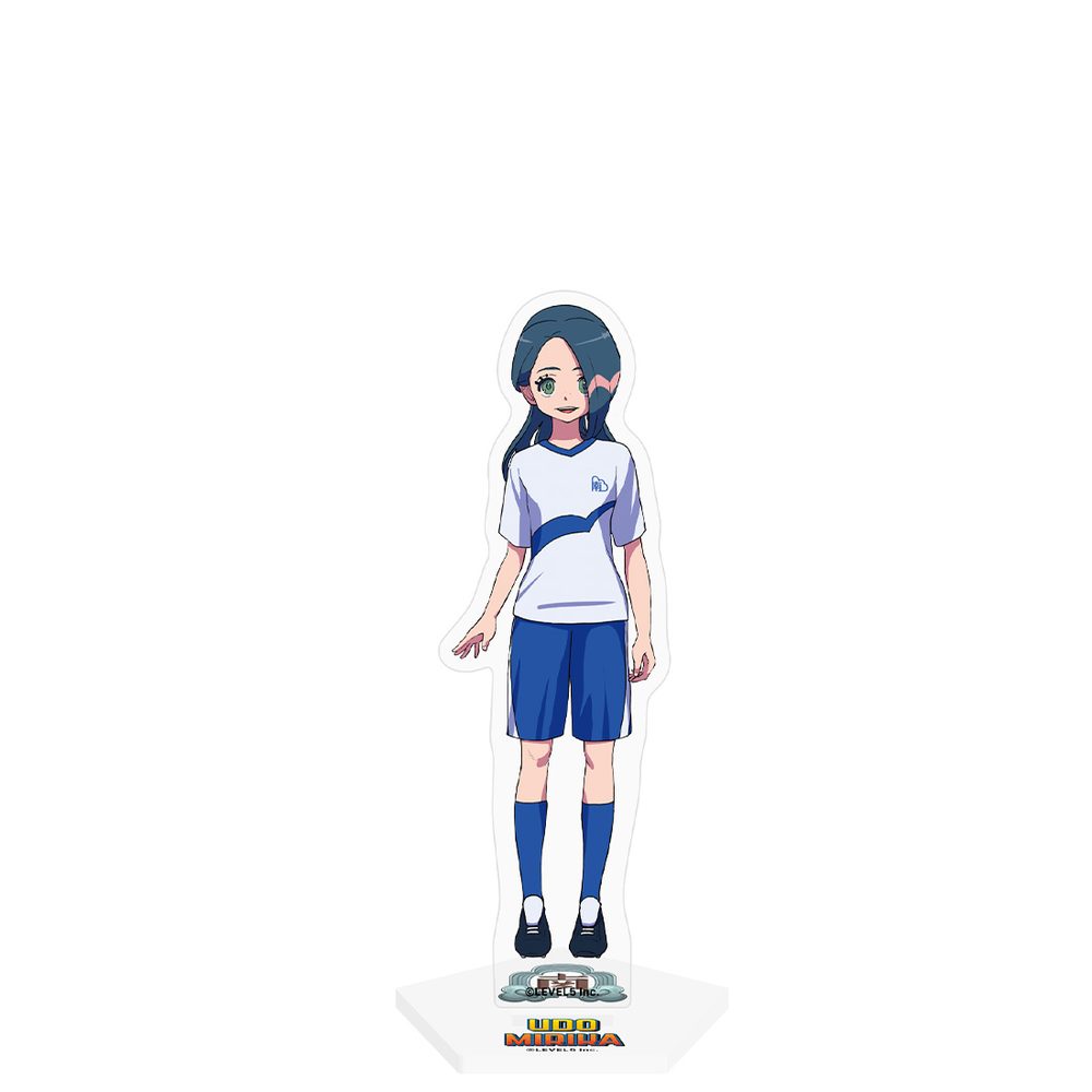 イナズマイレブン 英雄たちのヴィクトリーロード キャラクターアクリルスタンド 雨道未理科(南雲原中ユニフォーム) ("Inazuma Eleven: Victory Road" Character Acrylic Stand Udou Mirika (Nagumohara Junior High School Uniform))