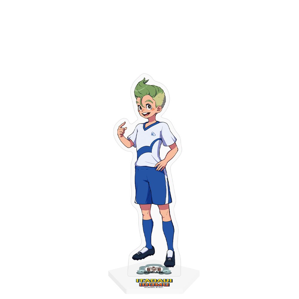 イナズマイレブン 英雄たちのヴィクトリーロード キャラクターアクリルスタンド 頂挑夢(南雲原中ユニフォーム) ("Inazuma Eleven: Victory Road" Character Acrylic Stand Itadaki Idomu (Nagumohara Junior High School Uniform))