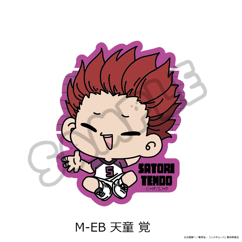 ハイキュー!! 第11弾 クリアカードステッカー(mochocho) M-EB 天童覚 ("Haikyu!!" Vol. 11 Clear Card Sticker (mochocho) M-EB Tendo Satori)