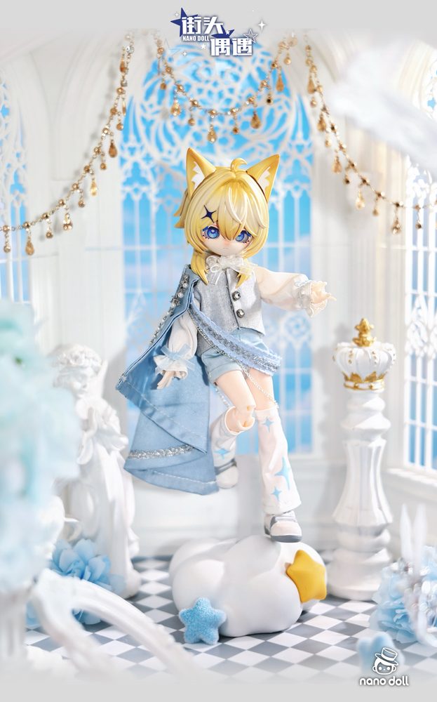 Nanodoll 街角での出会いシリーズ ドール スペシャルデザイン 猫・白昼夢 (NANODOLL STREET ENCOUNTER SERIES DOLL SPECIAL DESIGN CAT-DAYDREAM)