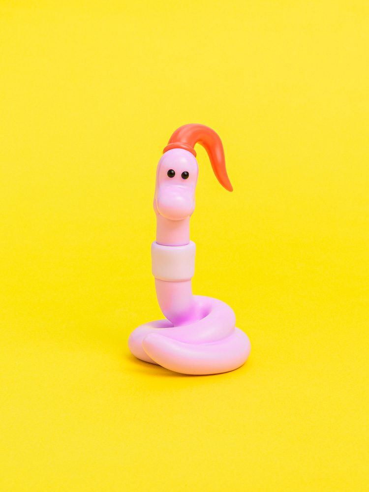 Warm Worm pink color (Warm Worm pink color)