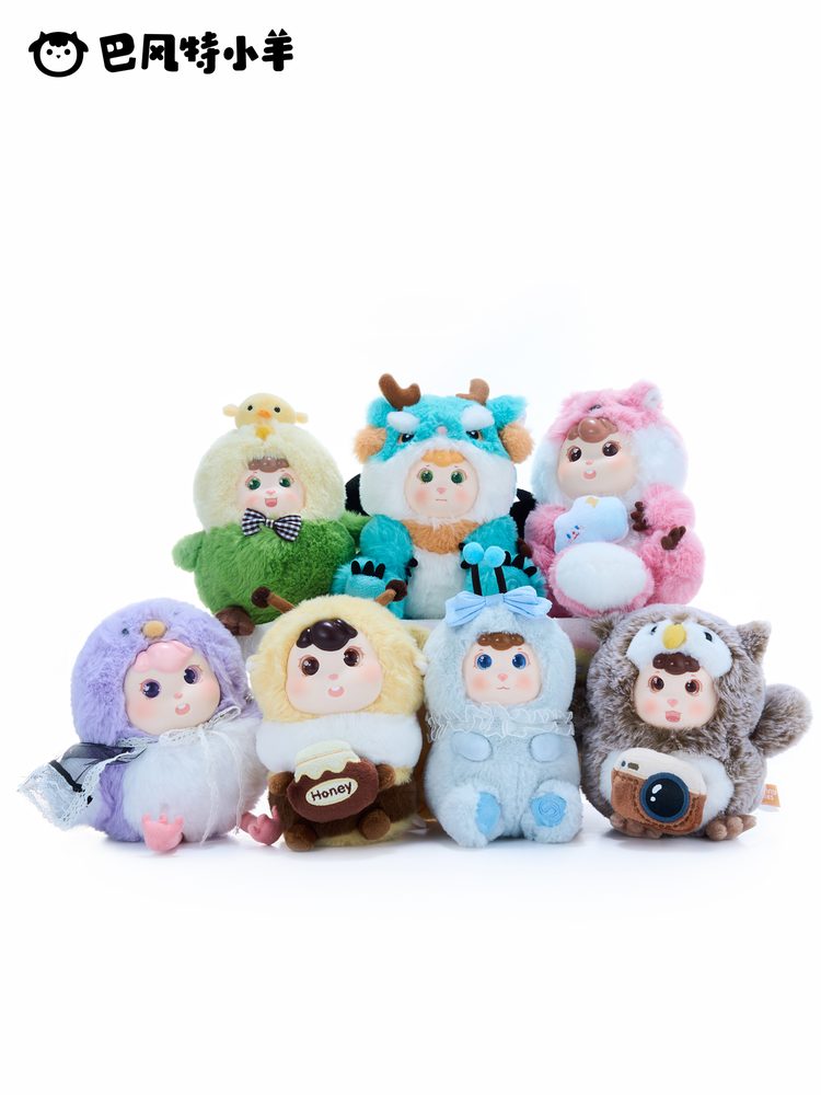 FRIENDSHEEP そらのちびっこたちシリーズ トレーディングプラッシュ (FRIENDSHEEP SKY TRAVELER SERIES TRADING PLUSH)