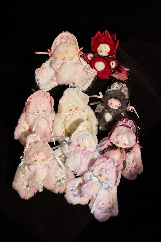 Lucky Deer Nai 花畑でお茶会シリーズ トレーディングプラッシュ (LUCKY DEER NAI BLOSSOM TEAM BREAK SERIES TRADING PLUSH)