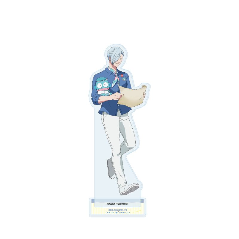 アクリルスタンド 忘却バッテリー×サンリオキャラクターズ 07 桐島秋斗×ハンギョドン(コラボイラスト) (Acrylic Stand "Oblivion Battery" x Sanrio Characters 07 Kirishima Shuto x Hangyodon (Collaboration Illustration))