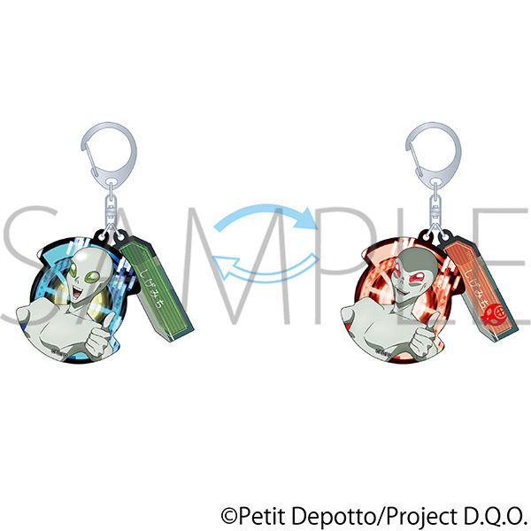 グノーシア 2連レンチキュラーキーホルダー しげみち ("GNOSIA" Twin Lenticular Key Chain Shigemichi)
