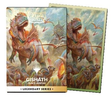 AT-16541 Gishath, Sun´s Avatar Sleeves - Standard size - Dual Art 100枚入り (AT-16541 Gishath, Sun´s Avatar Sleeves - Standard Size - Dual Art 100 Pieces)