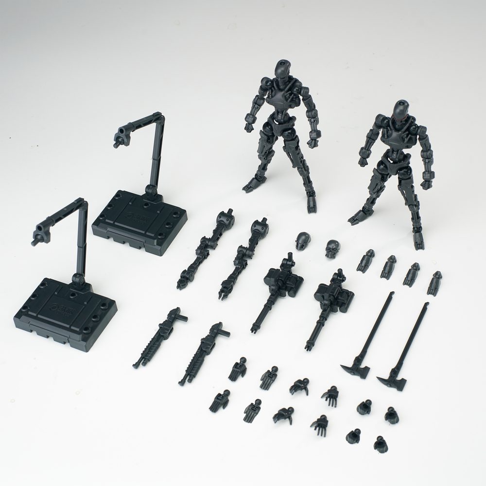 SHEIK MAINLAND 3 min projectシリーズ ゼンティネル 1/18スケールプラスチックモデルキット(ブラック) (SHEIK MAINLAND 3 MIN PROJECT SERIES XENTINEL 1/18 SCALE PLASTIC MODEL KIT (BLACK))