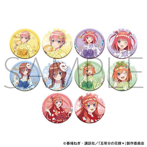 五等分の花嫁* ホロキャラバッジコレクション ("The Quintessential Quintuplets Specials 2" Hologram Chara Badge Collection)
