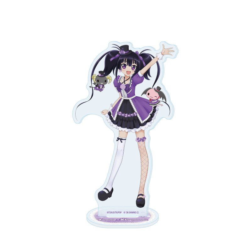 アクリルスタンド プリティーシリーズ×サンリオキャラクターズ 02 久里須かなめ×ルロロマニック(コラボイラスト) (Acrylic Stand "Pretty" Series x Sanrio Characters 02 Kurisu Kaname x Lloromannic (Collaboration Illustration))