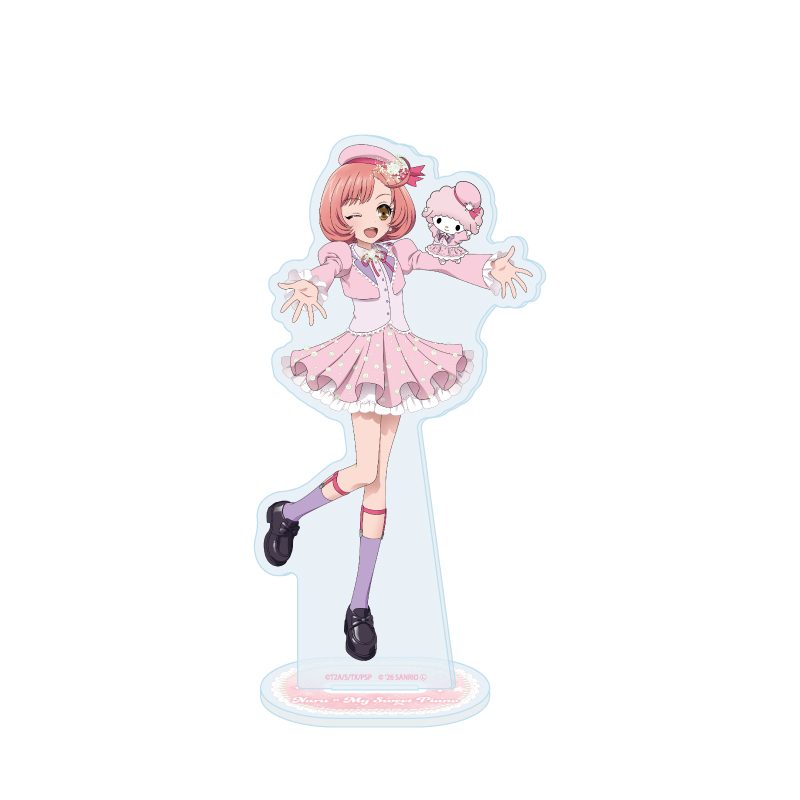 アクリルスタンド プリティーシリーズ×サンリオキャラクターズ 05 彩瀬なる×マイスウィートピアノ(コラボイラスト) (Acrylic Stand "Pretty" Series x Sanrio Characters 05 Ayase Naru x My Sweet Piano (Collaboration Illustration))